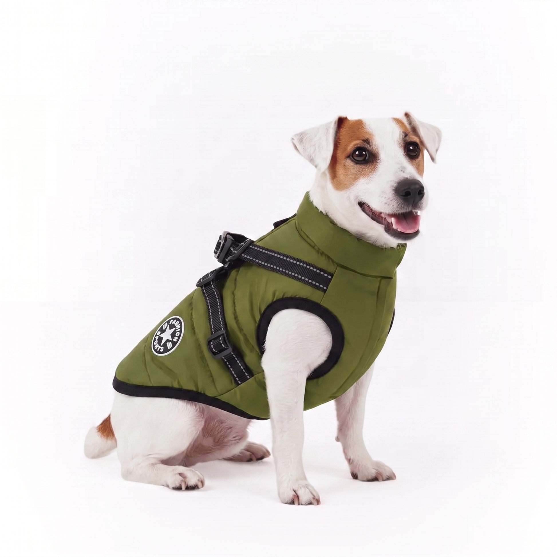 Dog coat Army Green