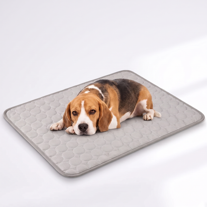 Dog cooling mat grey