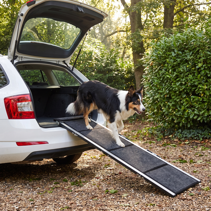 Dog Ramp for Cars - Folding Heavy Duty Non-Slip Pet Ramp