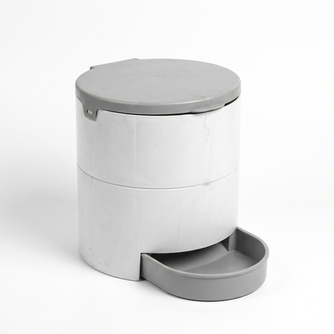 Automatic Cat Feeder for Wet Food with 5 Meal Cooling Carousel